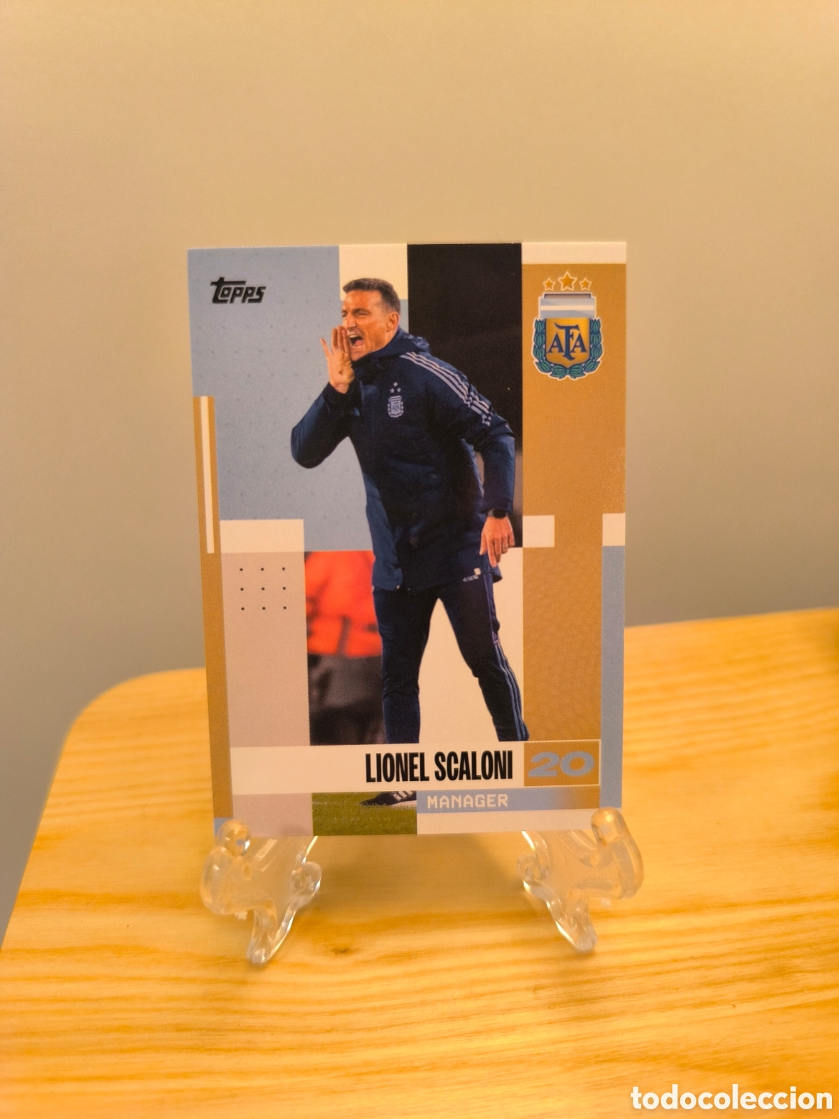 Fu&szlig;ball-Sticker: Lionel Scaloni Topps Argentina n&deg;25