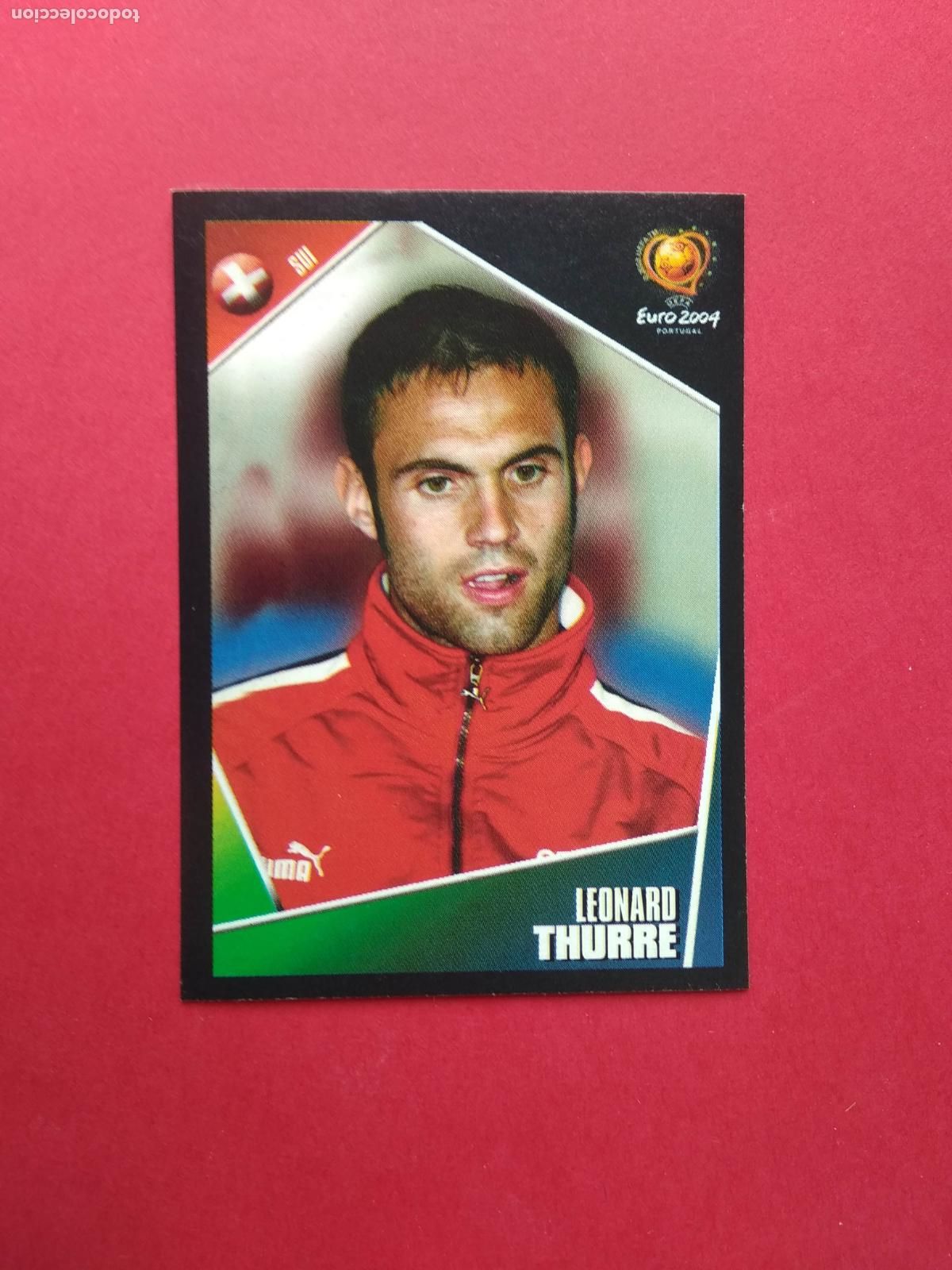 Fu&szlig;ball-Sticker: PANINI EURO 2004 PORTUGAL EUROCOPA 04 CROMO NUNCA PEGADO SUIZA N&ordm; 152 THURRE
