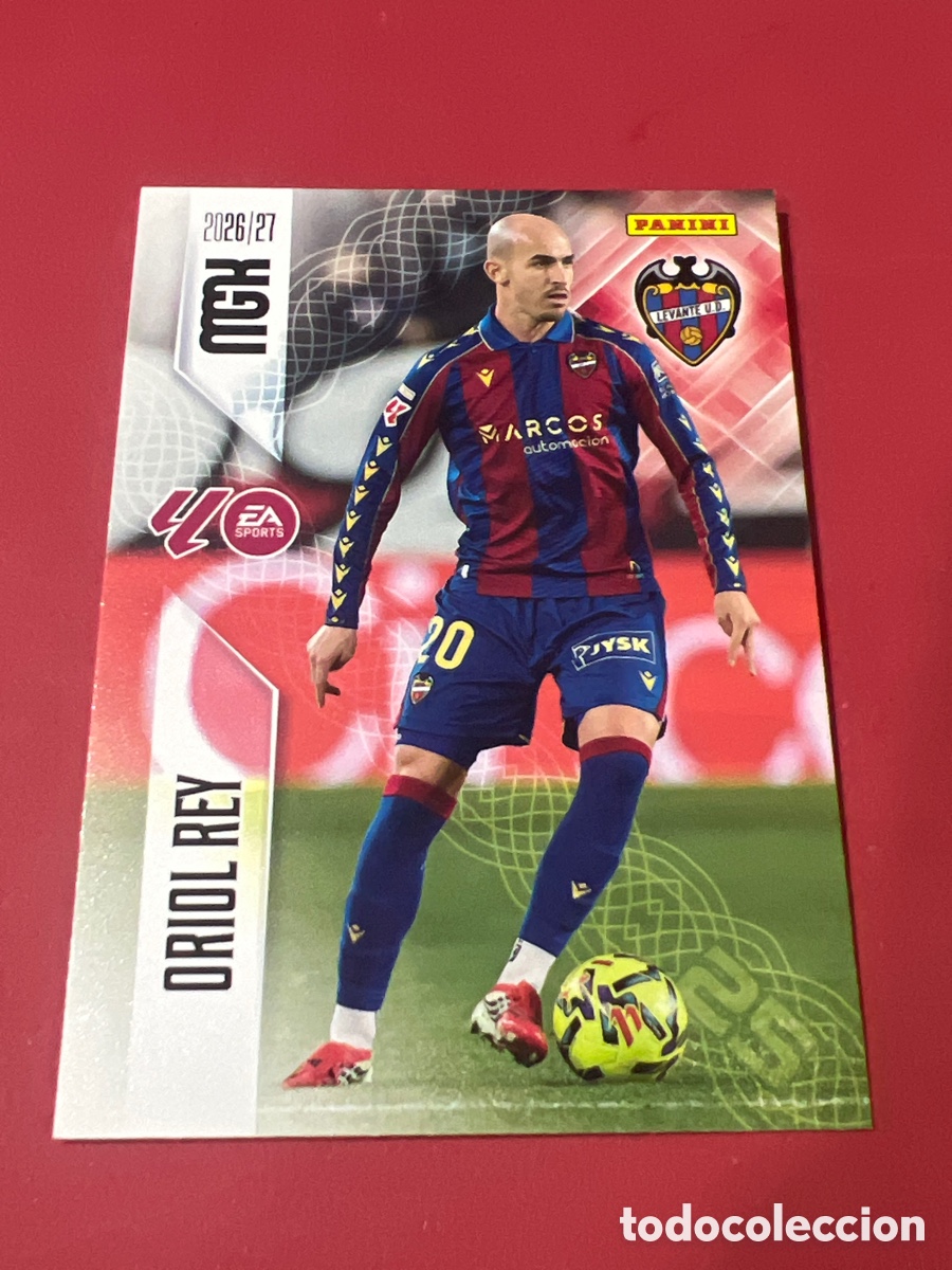 Cromos de f&uacute;tbol: C1701. MGK 2026/27 MEGACRACKS PANINI. #207 ORIOL REY. LEVANTE UD.