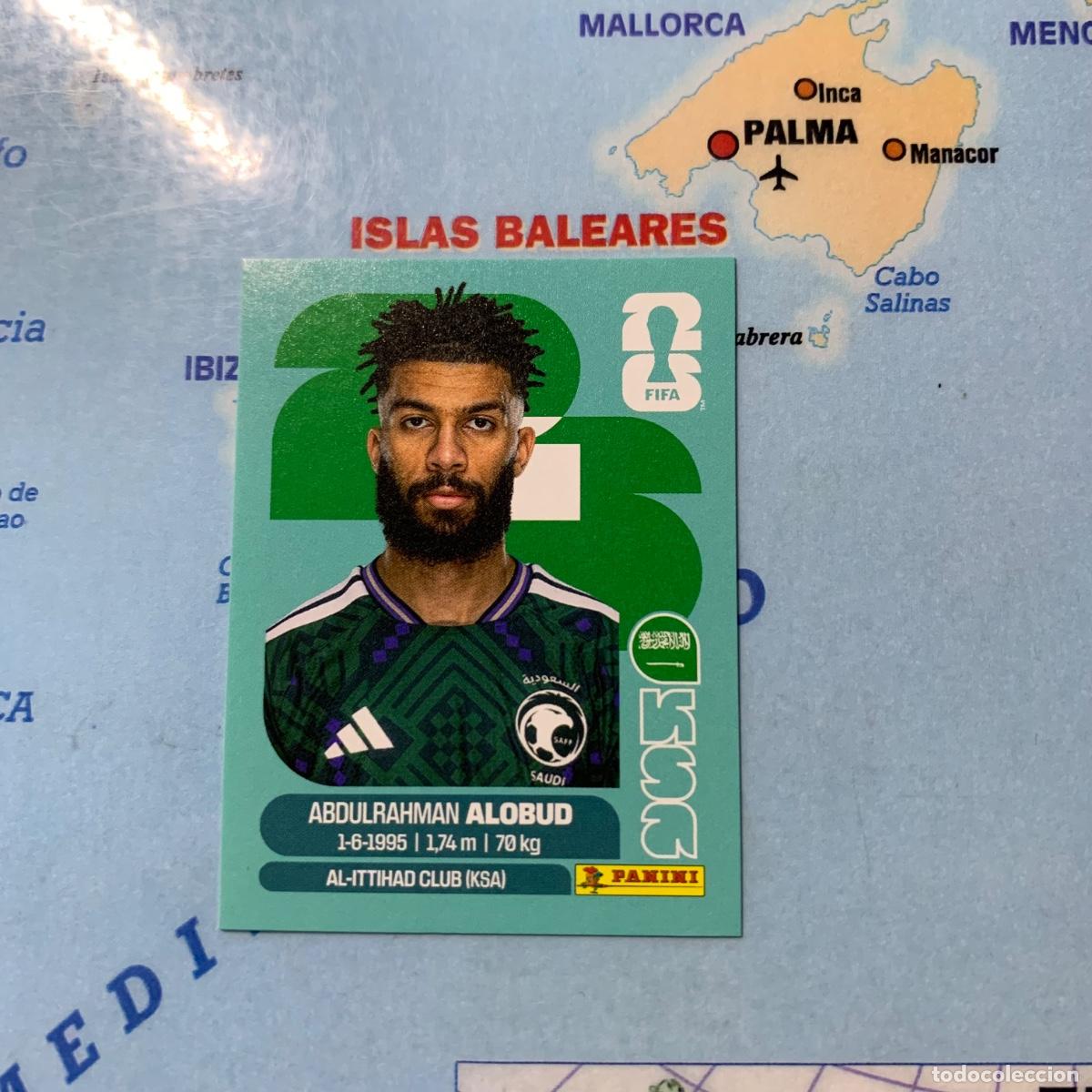 Cromos de f&uacute;tbol: Arabia Saudi n&uacute;mero 17 cromo panini Mundial Fifa World Cup 2026