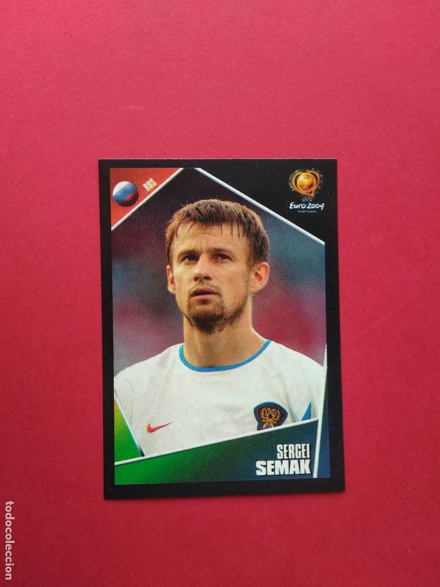 Cromos de f&uacute;tbol: PANINI EURO 2004 PORTUGAL EUROCOPA 04 CROMO NUNCA PEGADO RUSIA N&ordm; 63 SEMAN