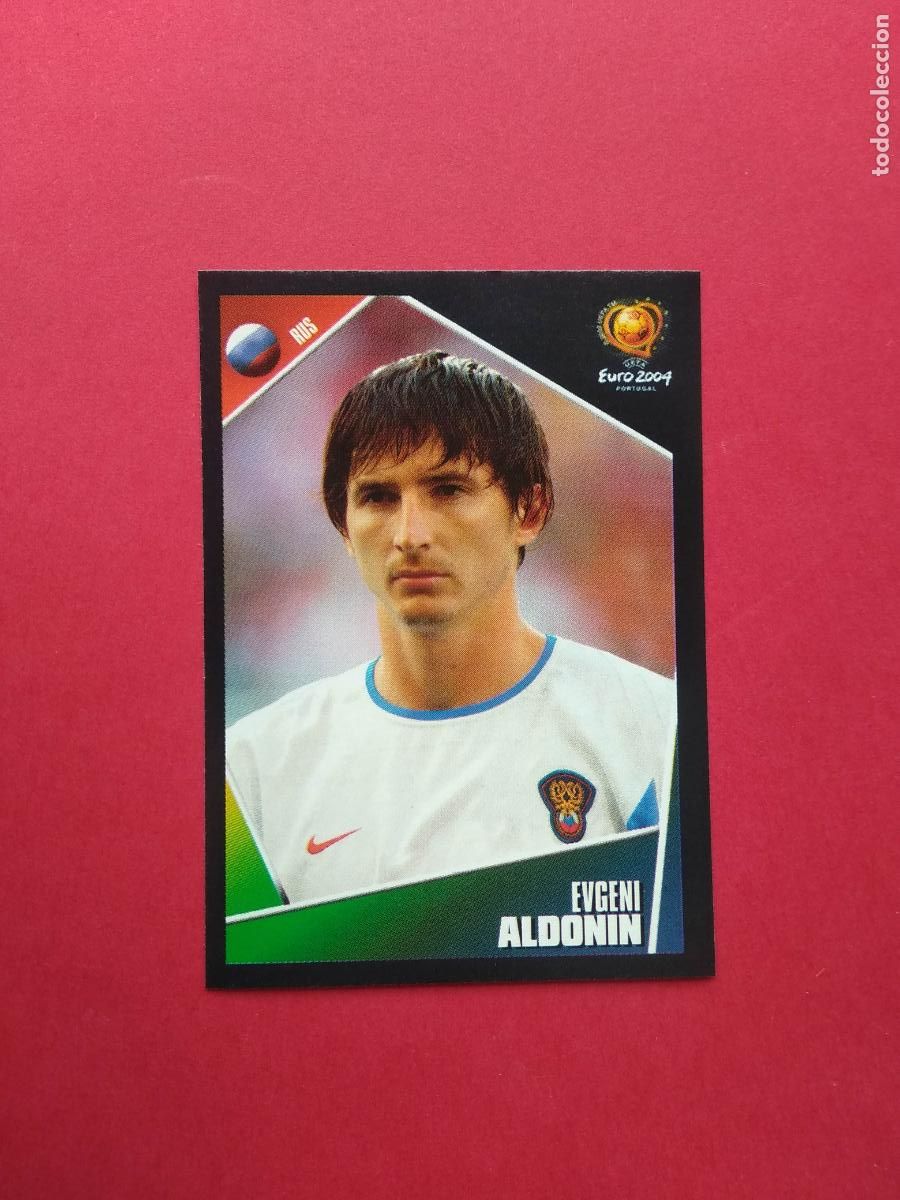 Cromos de f&uacute;tbol: PANINI EURO 2004 PORTUGAL EUROCOPA 04 CROMO NUNCA PEGADO RUSIA N&ordm; 59 ALDONIN