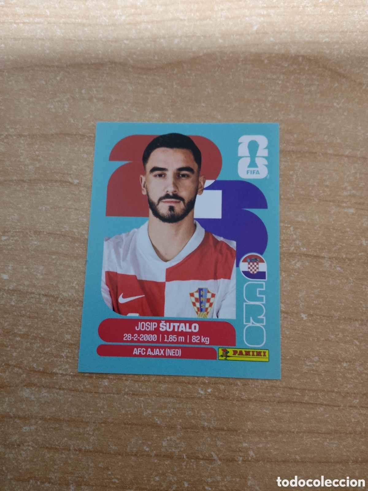 Cromos de f&uacute;tbol: 7 SUTALO CROACIA FIFA WORLD CUP 2026