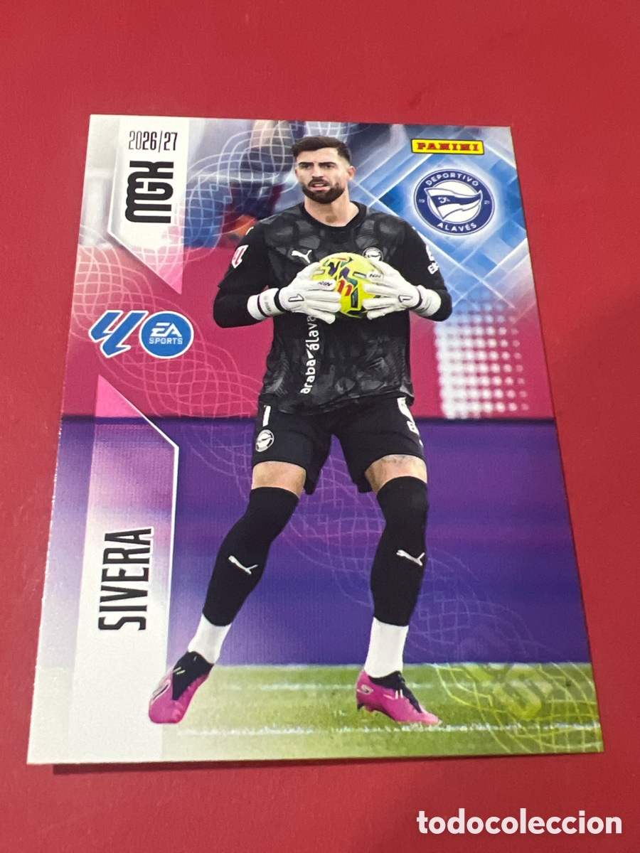 Cromos de f&uacute;tbol: C1718. MGK 2026/27 MEGACRACKS PANINI. #20 SIVERA. DEPORTIVO ALAVES.