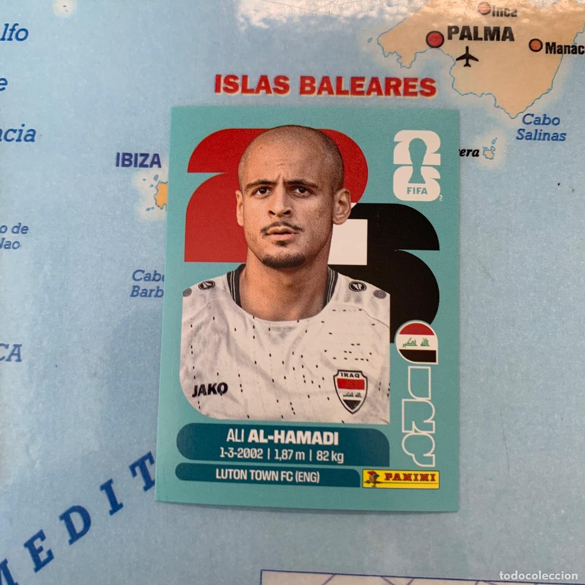 Cromos de f&uacute;tbol: Irak n&uacute;mero 18 cromo panini Mundial Fifa World Cup 2026