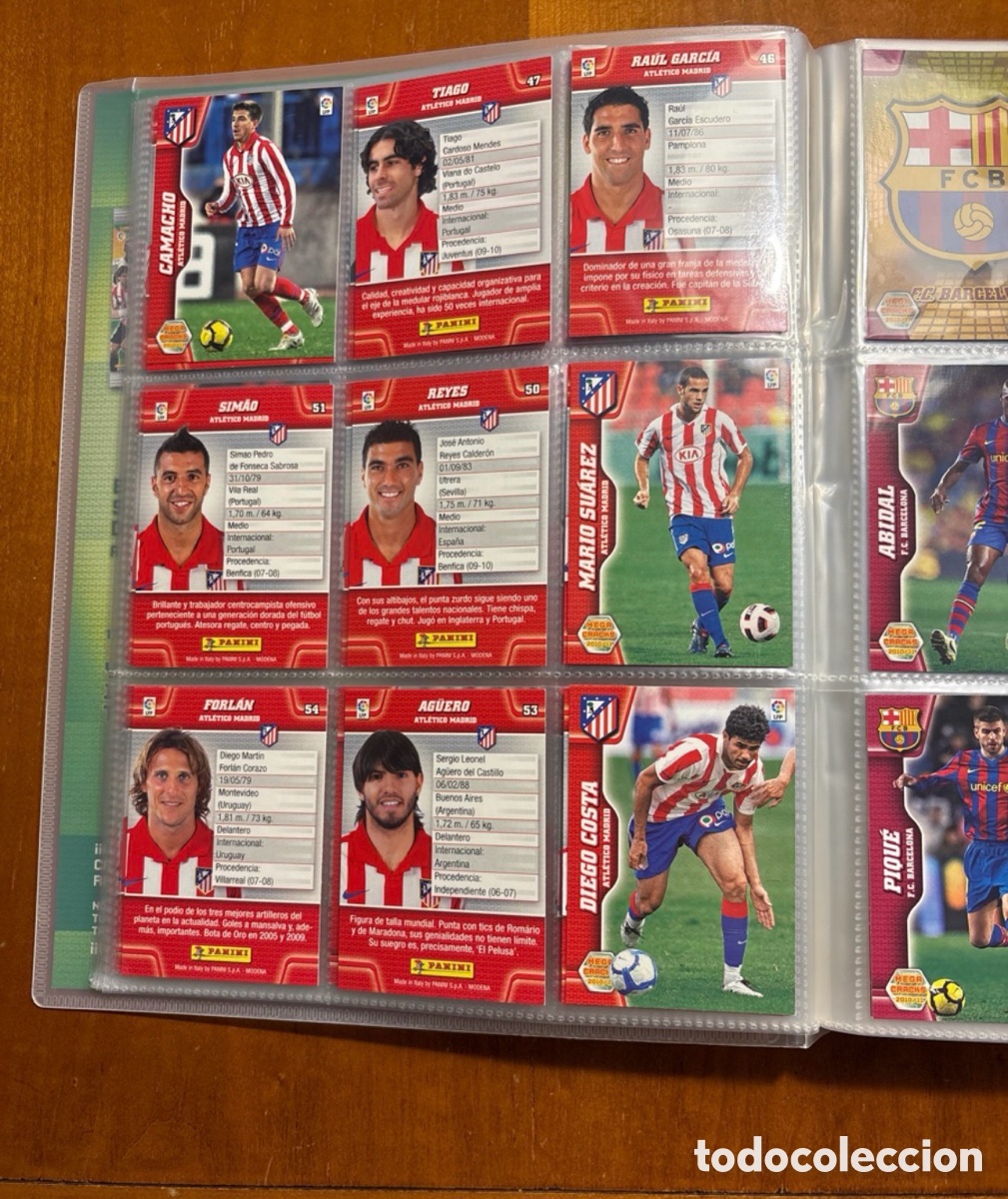 Cromos de f&uacute;tbol: ALBUM MEGACRACKS 2010-2011 COMPLETO - Foto 2