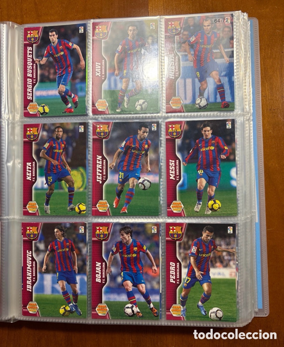 Cromos de f&uacute;tbol: ALBUM MEGACRACKS 2010-2011 COMPLETO - Foto 3