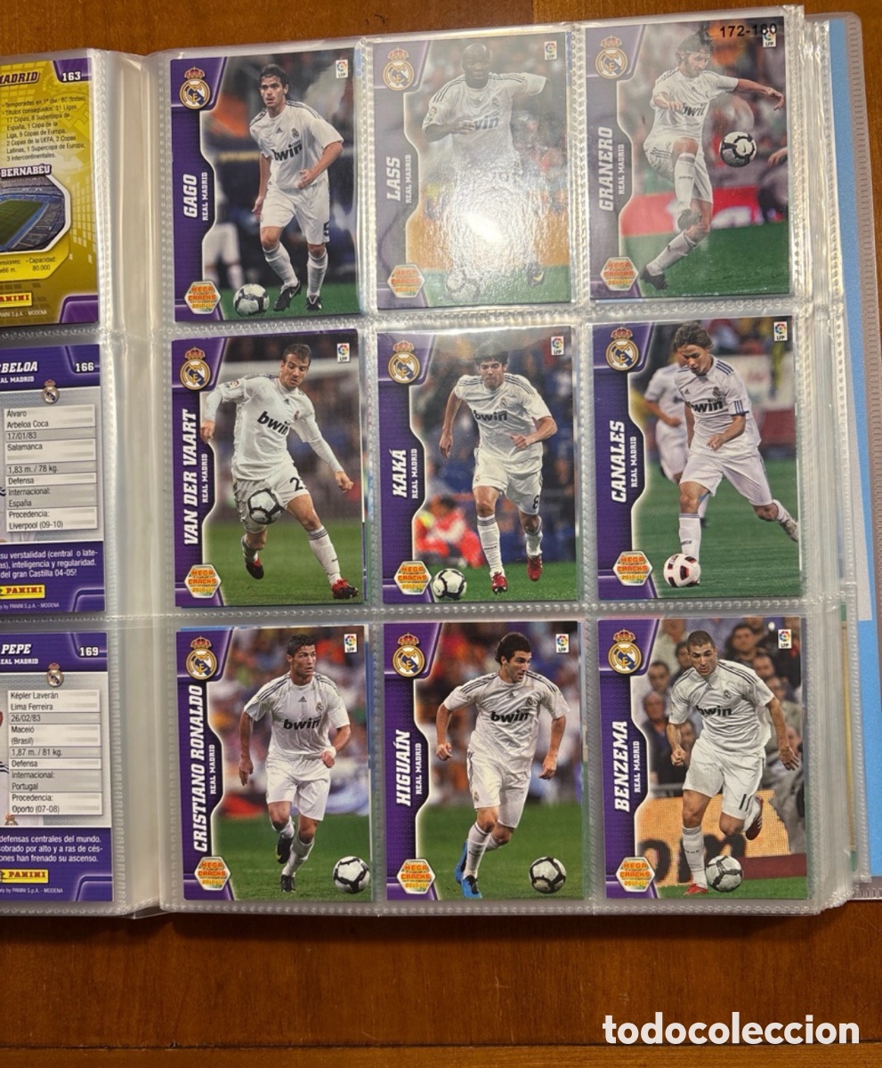 Cromos de f&uacute;tbol: ALBUM MEGACRACKS 2010-2011 COMPLETO - Foto 4