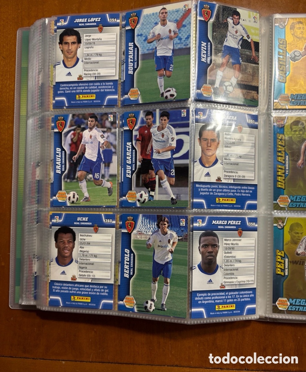 Cromos de f&uacute;tbol: ALBUM MEGACRACKS 2010-2011 COMPLETO - Foto 5