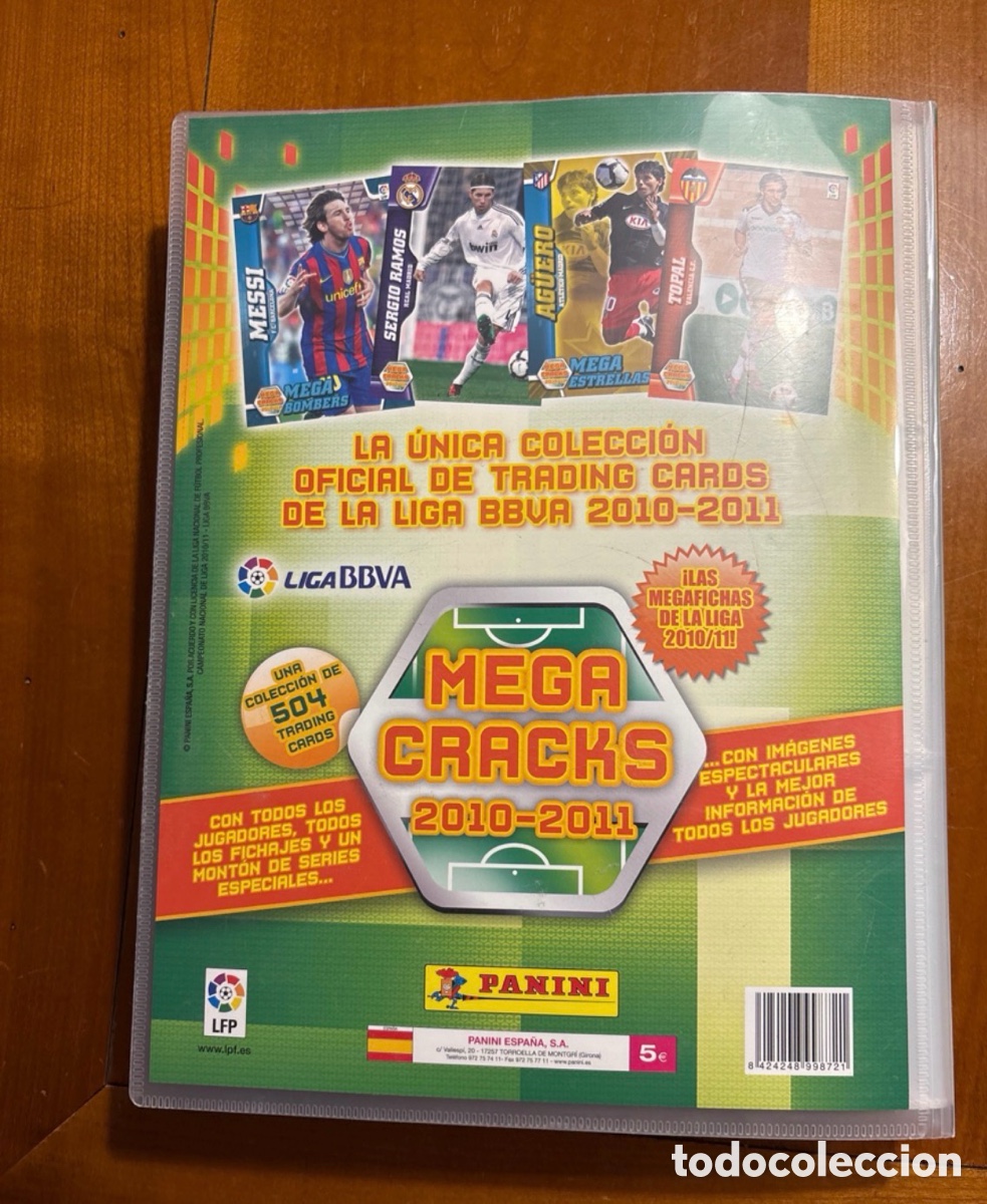 Cromos de f&uacute;tbol: ALBUM MEGACRACKS 2010-2011 COMPLETO - Foto 12
