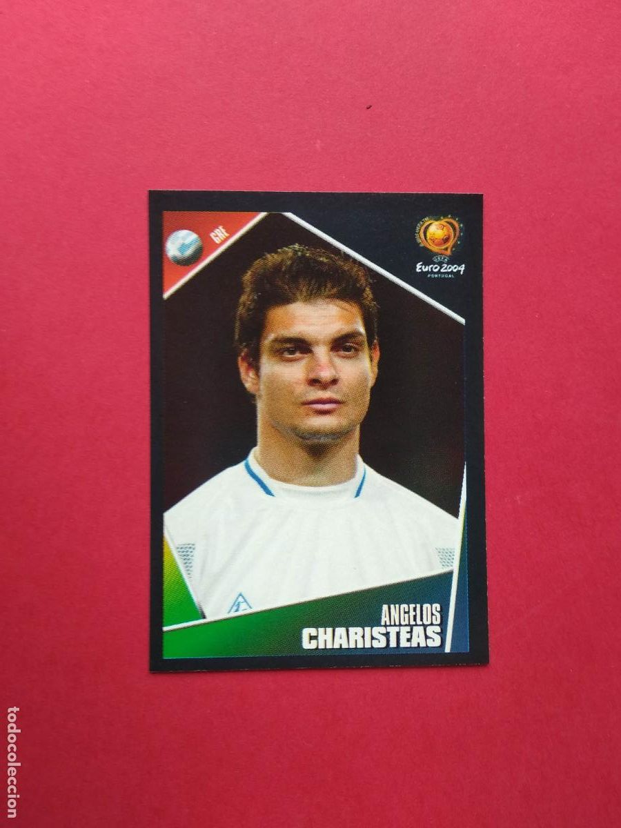 Cromos de f&uacute;tbol: PANINI EURO 2004 PORTUGAL EUROCOPA 04 CROMO NUNCA PEGADO GRECIA N&ordm; 46 CHARISTEAS