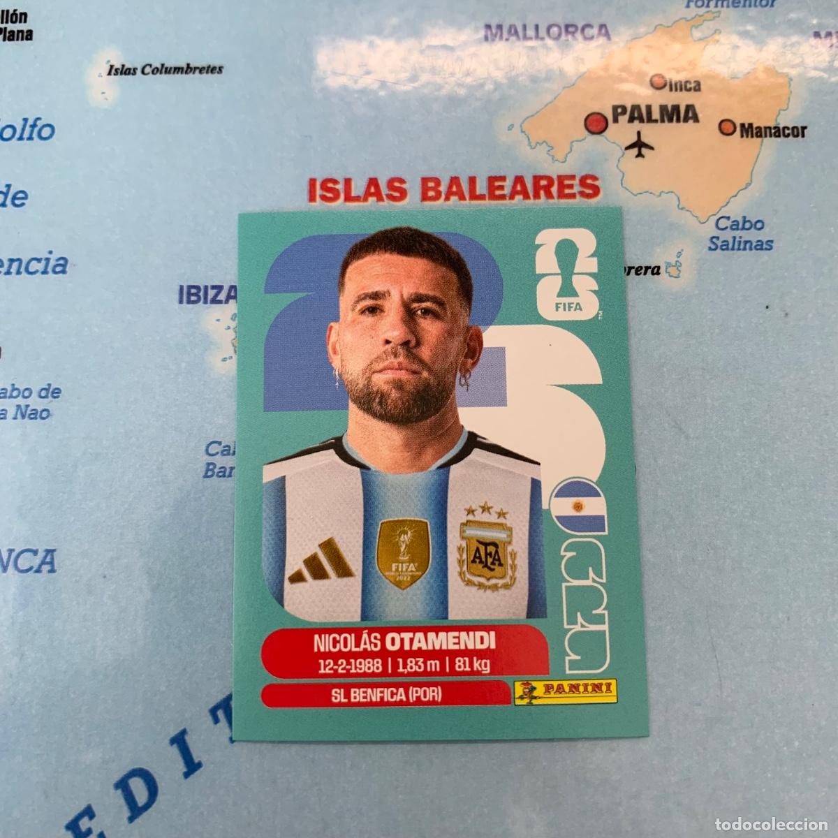 Cromos de f&uacute;tbol: Argentina n&uacute;mero 5 cromo panini Mundial Fifa World Cup 2026