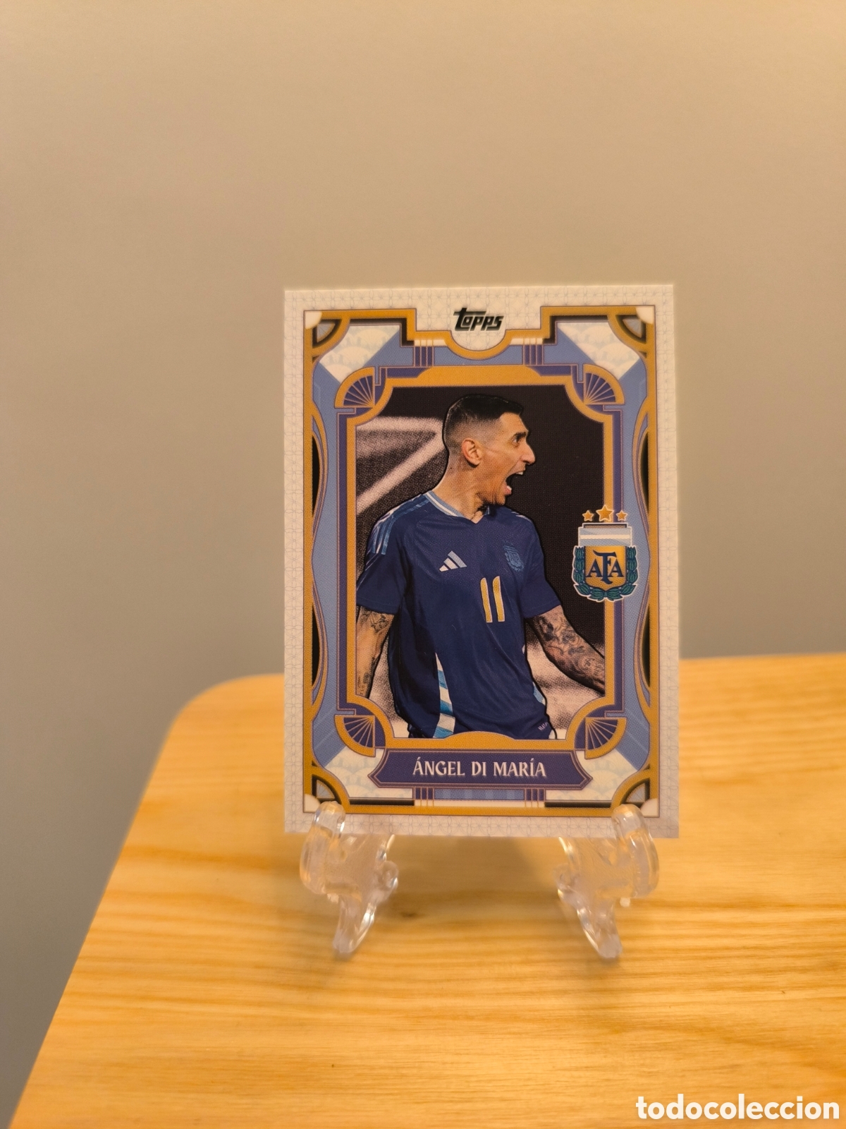 Cromos de f&uacute;tbol: Angel Di Mar&iacute;a Topps Argentina n&deg;37