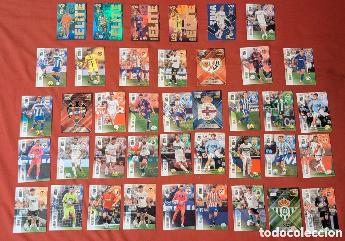 Cromos de f&uacute;tbol: Cromos Megacracks 2026/27. Panini. Elite. Vip