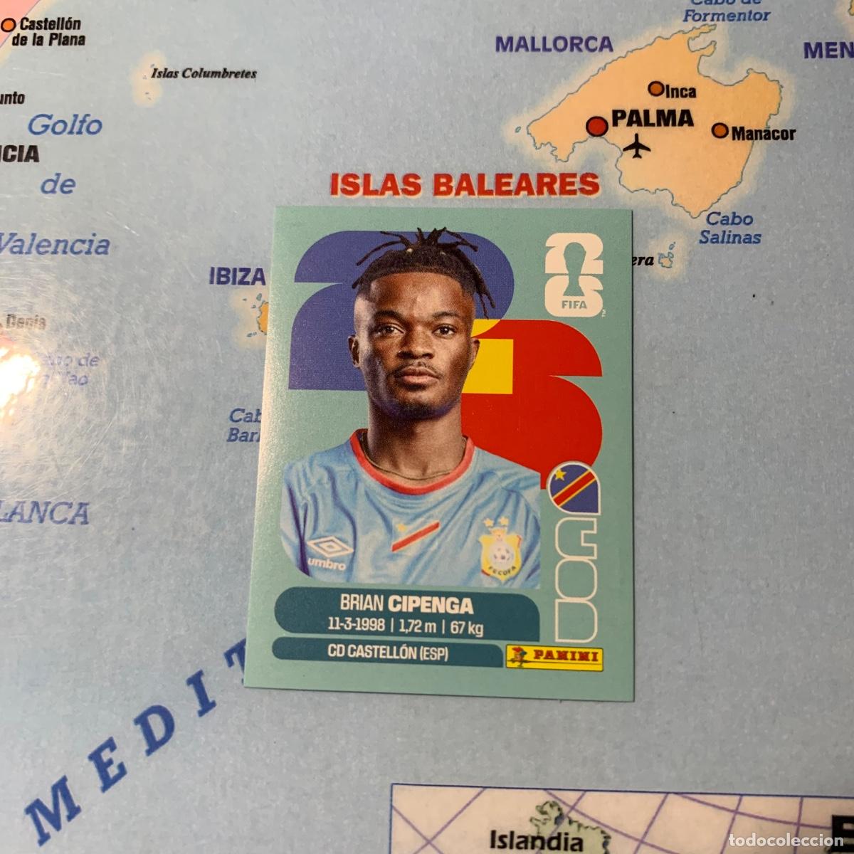 Cromos de f&uacute;tbol: Congo n&uacute;mero 17 cromo panini Mundial Fifa World Cup 2026
