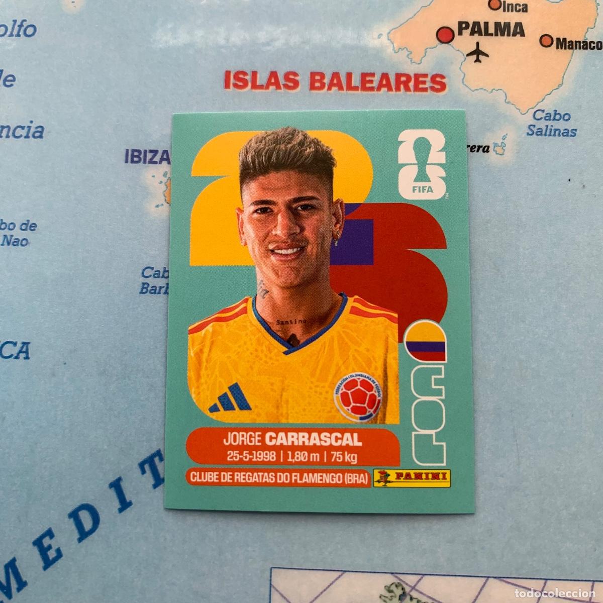 Cromos de f&uacute;tbol: Colombia n&uacute;mero 16 cromo panini Mundial Fifa World Cup 2026