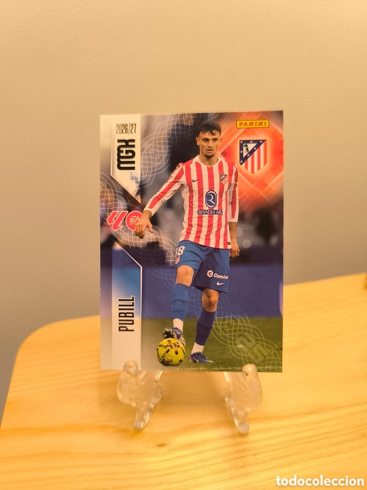 Cromos de f&uacute;tbol: Marc Pubill megacracks 2026-27 Atl&eacute;tico de Madrid n&deg;60