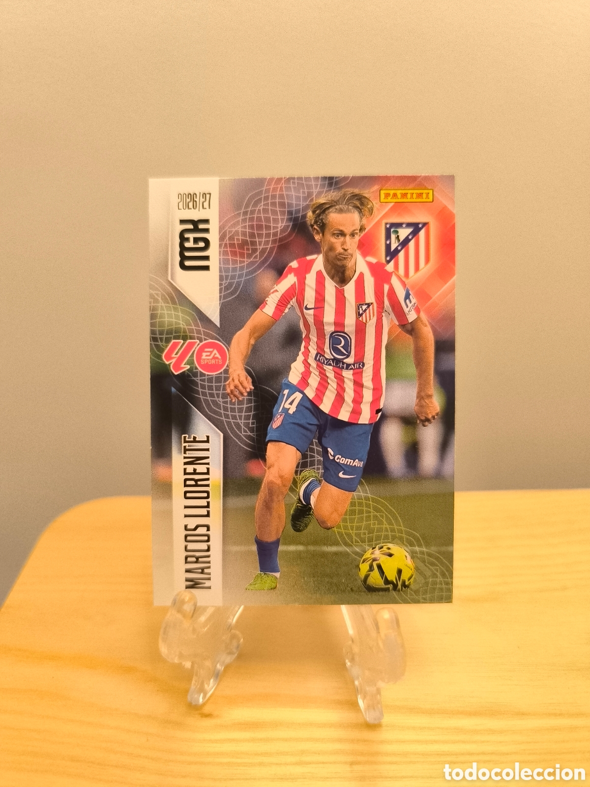 Cromos de f&uacute;tbol: Marcos Llorente megacracks 2026-27 Atl&eacute;tico de Madrid n&deg;58