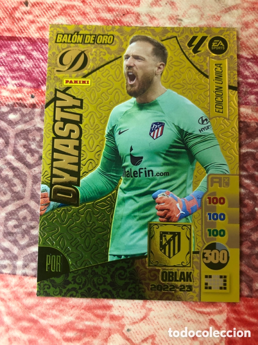 Cromos de f&uacute;tbol: TRADING CARD FUTBOL OBLAK ATLETICO DE MADRID DYNASTY LIGA ADRENALYN XL 2024-2025/24-25