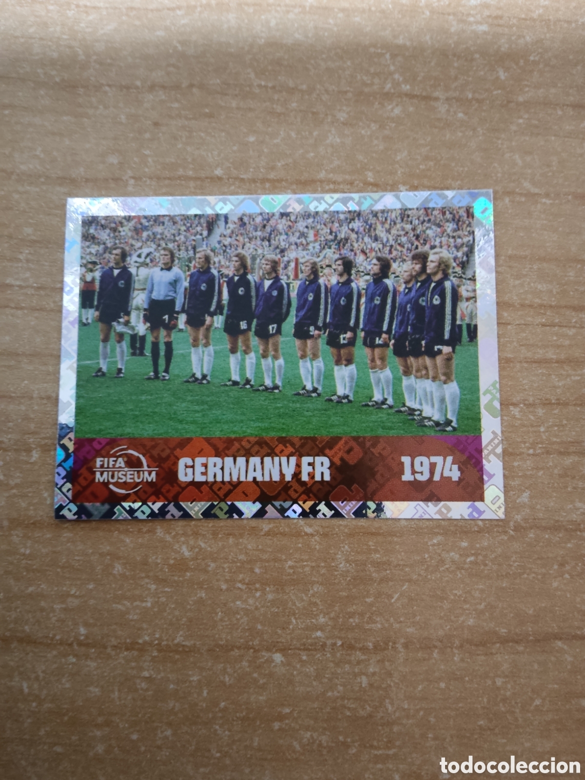 Fu&szlig;ball-Sticker: FWC13 PLANTILLA ALEMANIA FR FIFA WORLD CUP 1974