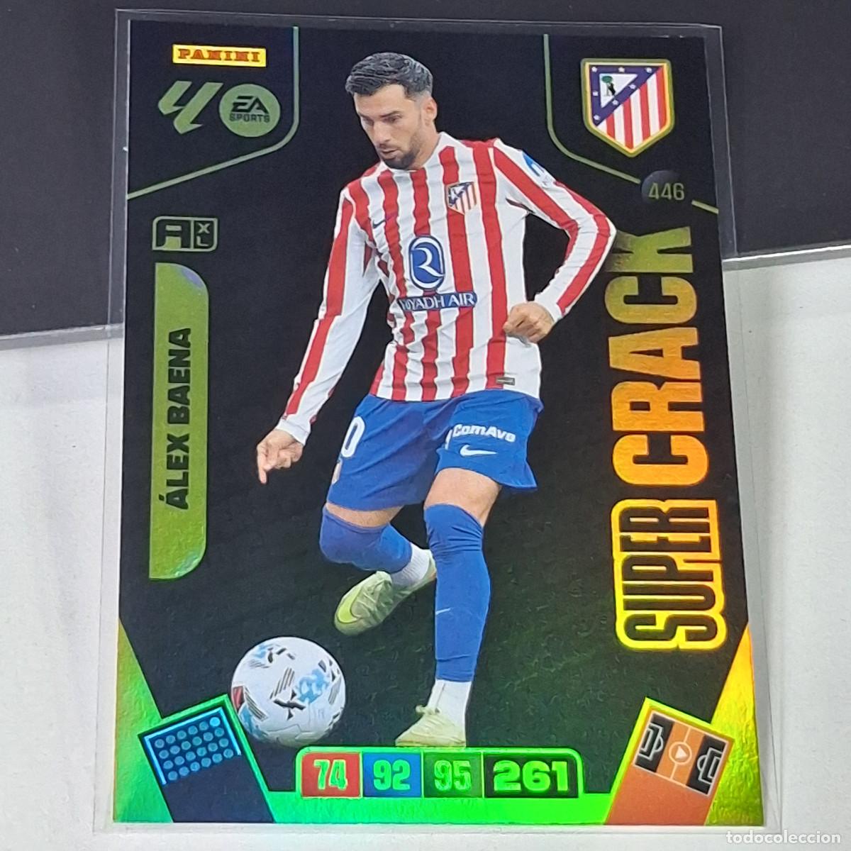 Cartes &agrave; collectionner de Football: D7 446 ALEX BAENA SUPER CRACK DEL ATL&Eacute;TICO DE MADRID CARD LIGA ADRENALYN XL 2025 2026 25 26 PANINI