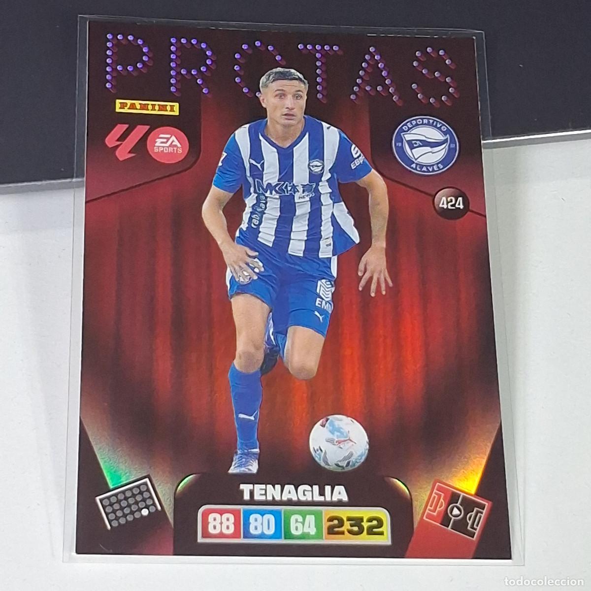 Figurine di Calcio: D7 424 TENAGLIA PROTAS DEL ALAV&Eacute;S CARD LIGA ADRENALYN XL 2025 2026 25 26 PANINI