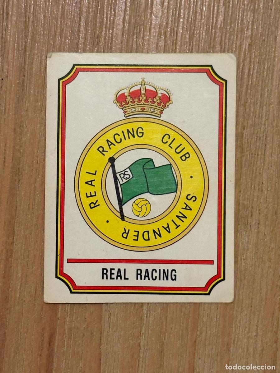 Cromos de f&uacute;tbol: 37. CROMO escudo racing santander futbol 83 panini panrico cromo n&ordm; 217 SIN PEGAR