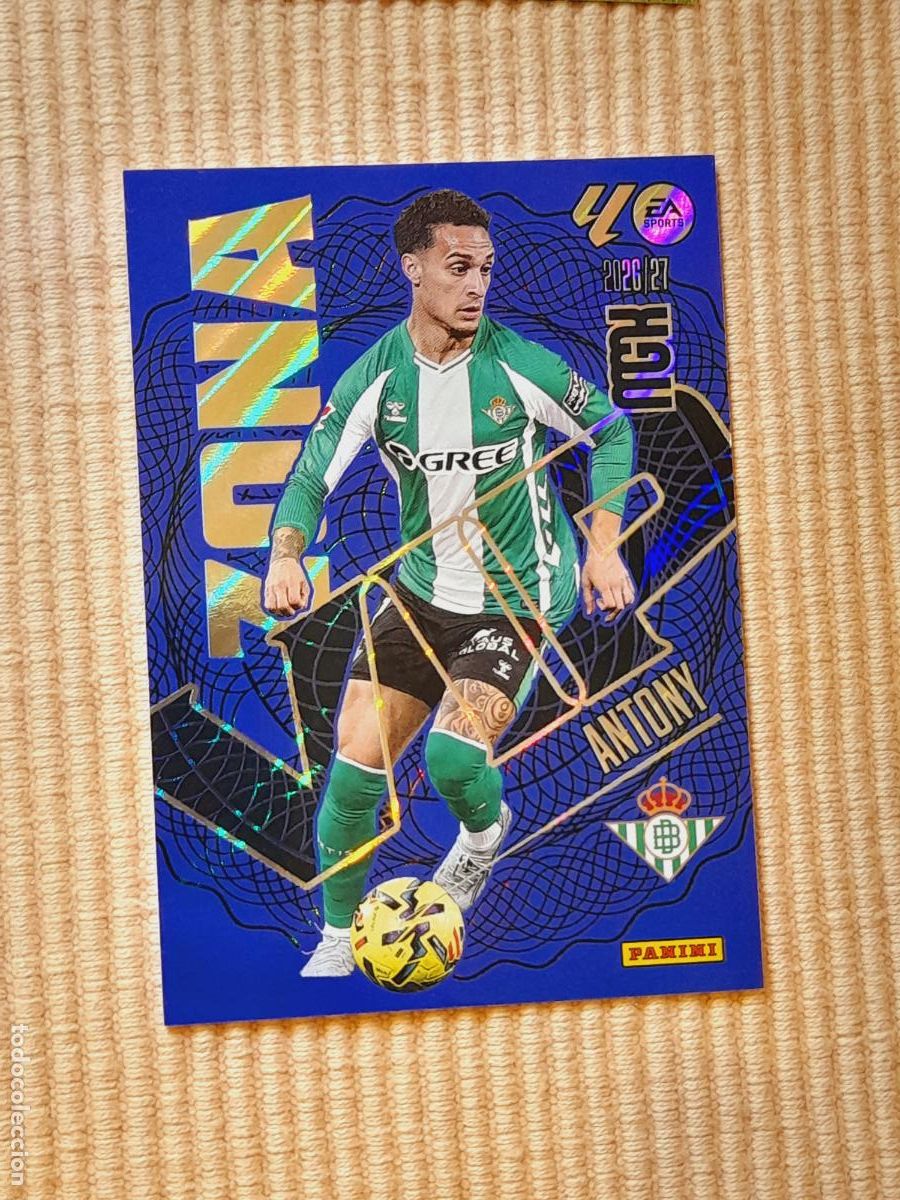 Cromos de f&uacute;tbol: CARD 388 ANTONY (ZONA VIP) REAL BETIS LIGA 26-27 2026 2027 MEGACRACKS. MGK