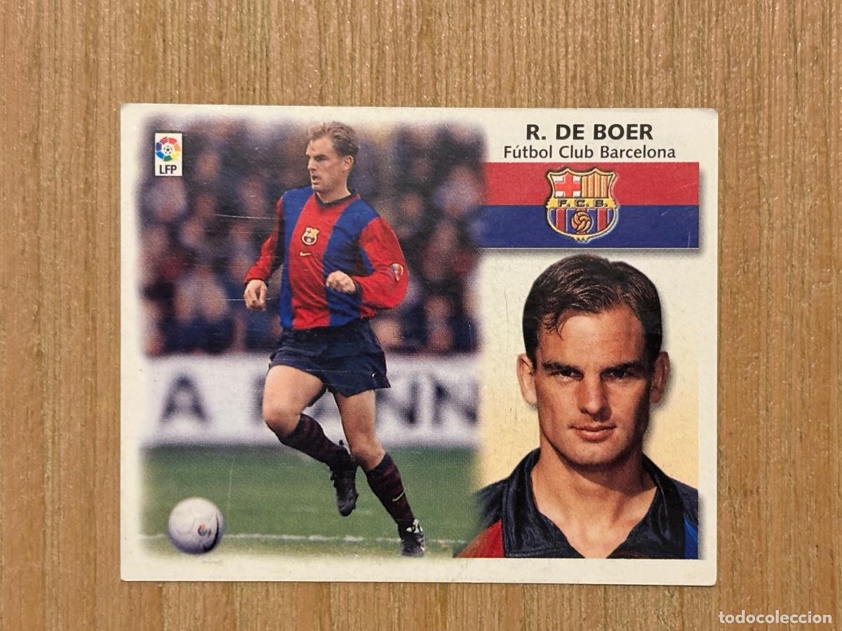 Figurine di Calcio: 37. CROMO Barcelona R. DE BOER Ediciones Este Liga 1999-00 99-00 1999-2000 SIN PEGAR