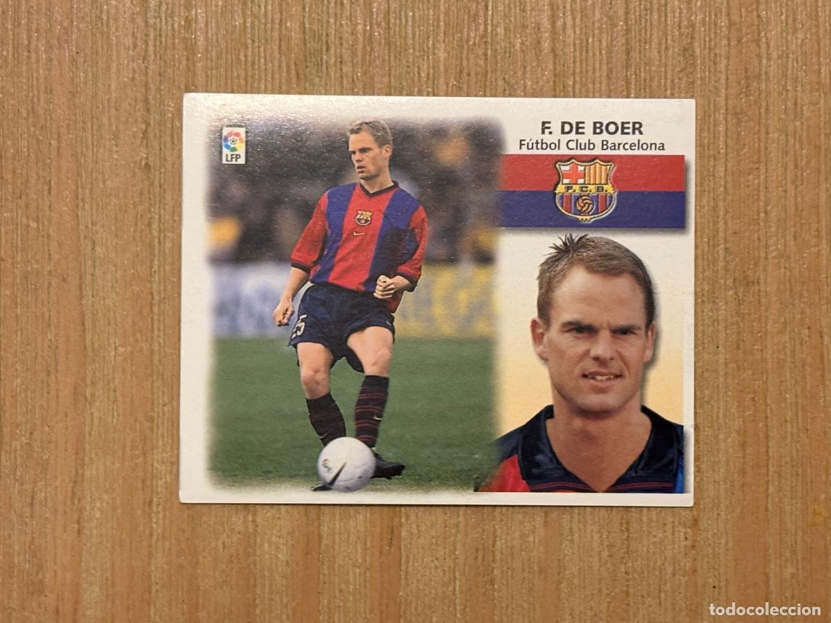 Fu&szlig;ball-Sticker: 37. CROMO Barcelona F. DE BOER Ediciones Este Liga 1999-00 99-00 1999-2000 SIN PEGAR