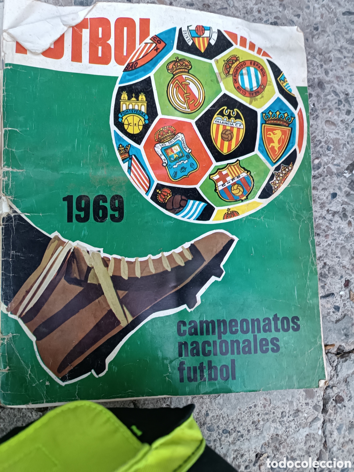 Cromos de f&uacute;tbol: &Aacute;lbum F&uacute;tbol Campeonatos Nacionales 1969