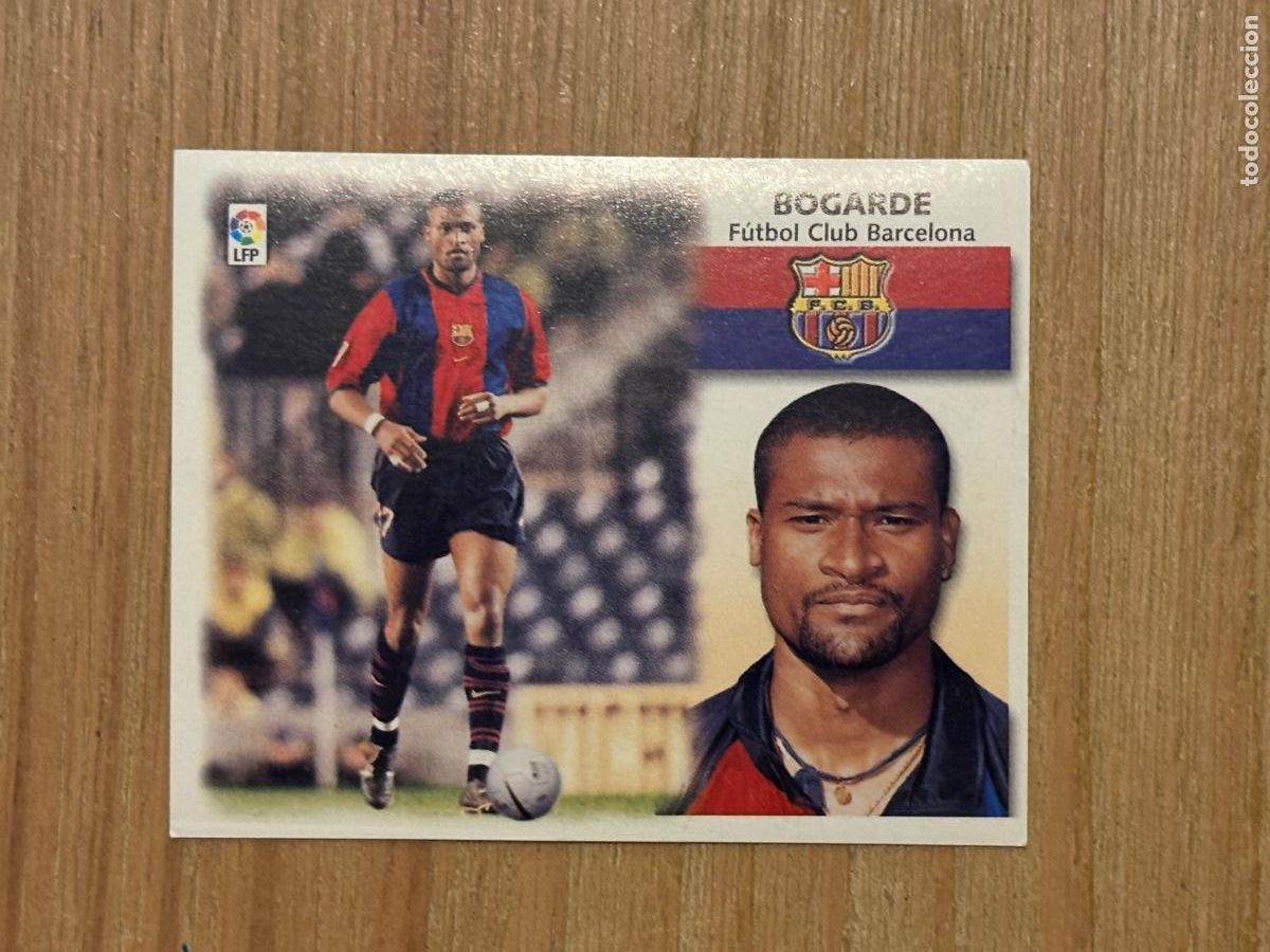 Cromos de f&uacute;tbol: 37. CROMO Barcelona BOGARDE Ediciones Este Liga 1999-00 99-00 1999-2000 SIN PEGAR