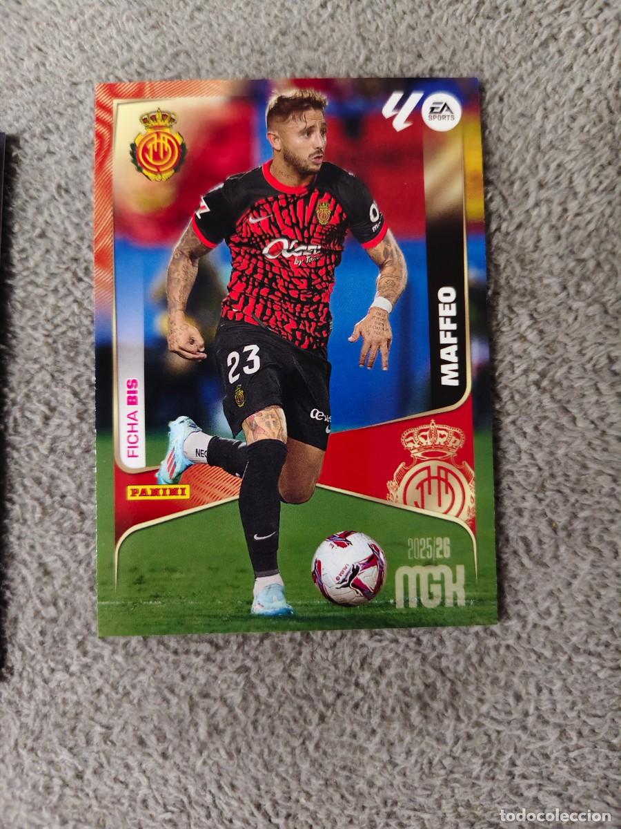 Fu&szlig;ball-Sticker: 238 BIS MEGACRACKS MGK 25 26 MAFFEO RCD MALLORCA FICHA LALIGA PANINI LA LIGA 2025 2026