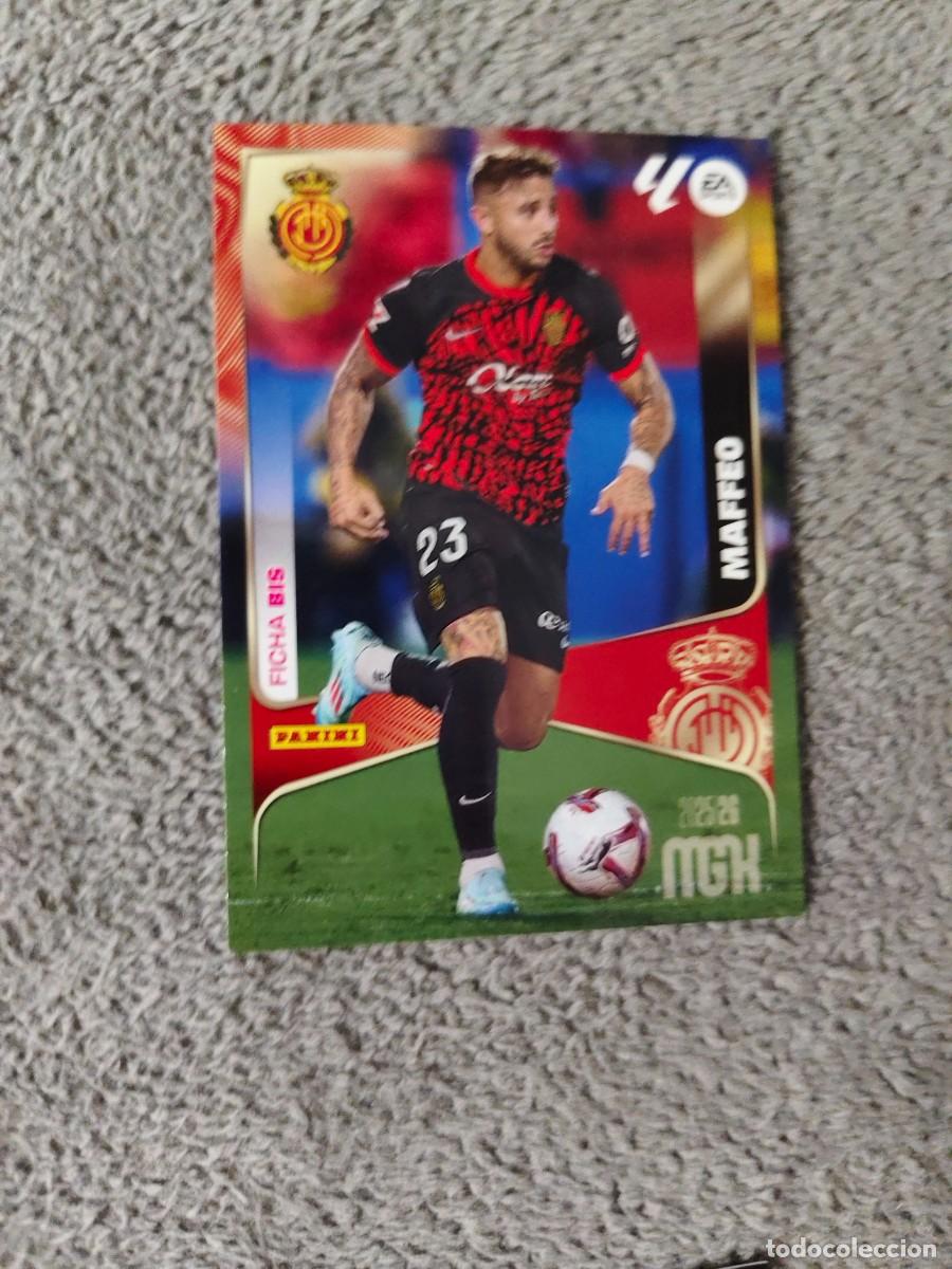 Fu&szlig;ball-Sticker: 238 BIS MEGACRACKS MGK 25 26 MAFFEO RCD MALLORCA FICHA LALIGA PANINI LA LIGA 2025 2026