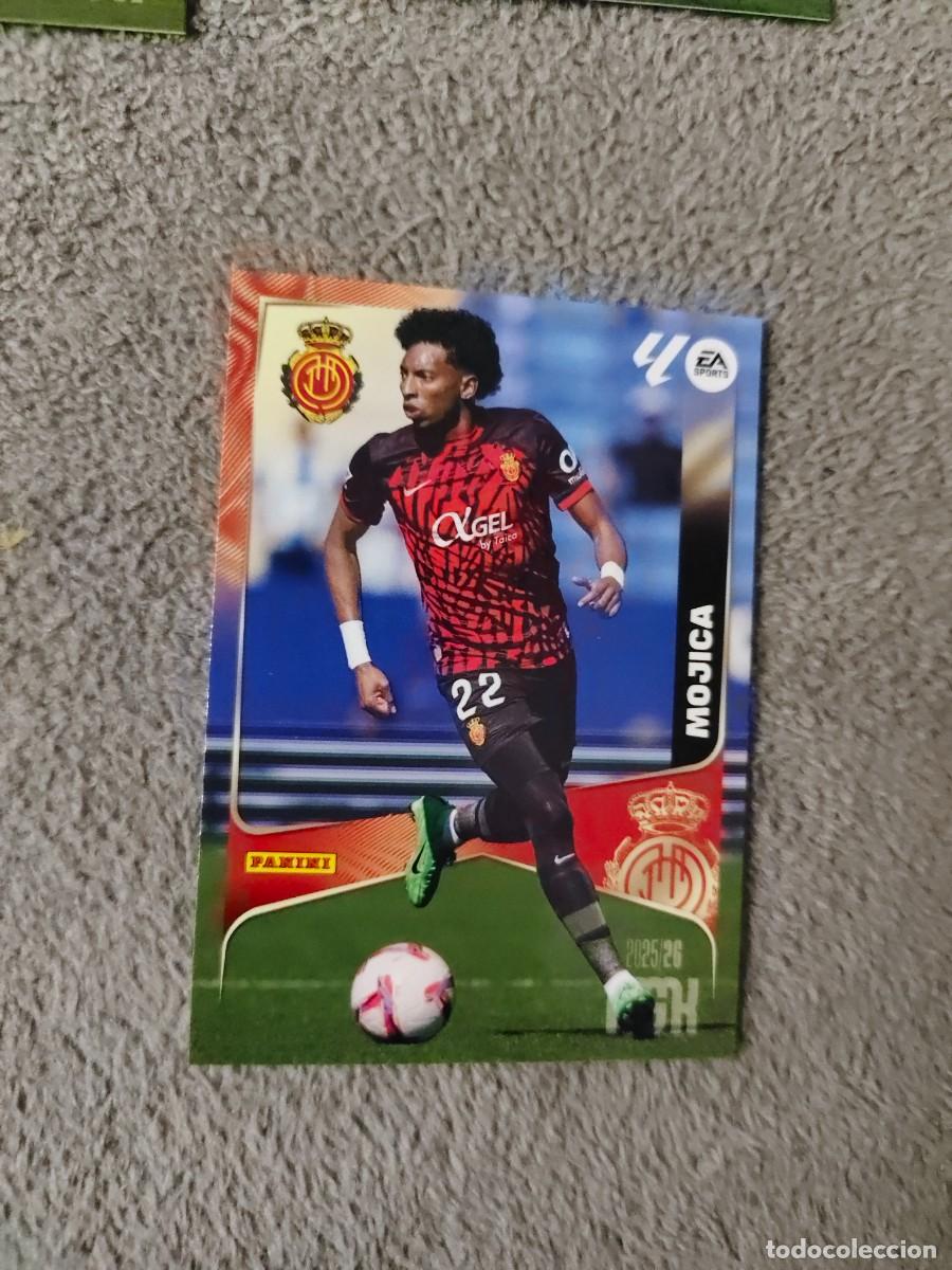Cromos de f&uacute;tbol: 242 MEGACRACKS MGK 25 26 MOJICA RCD MALLORCA BASE CARD LALIGA PANINI LA LIGA 2025 2026