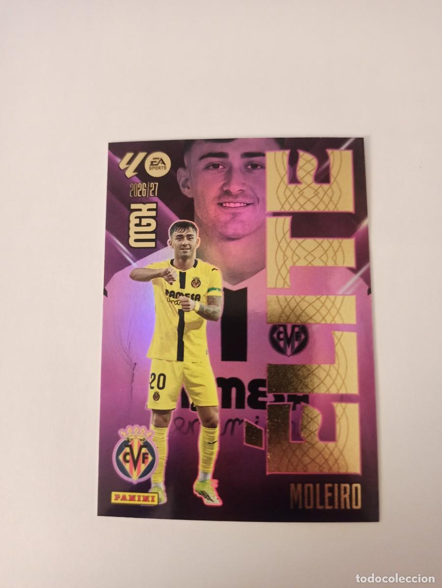 Figurine di Calcio: Moleiro 11 - Villarreal - ELITE - MEGACRACKS 2026 2027 - 26 27 - MGK - PANINI