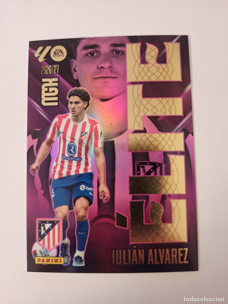 Figurine di Calcio: Julian Alvarez 8 - At. Madrid - ELITE - MEGACRACKS 2026 2027 - 26 27 - MGK - PANINI