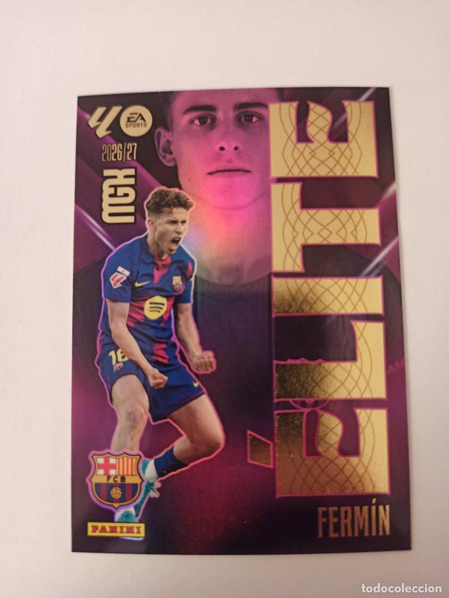 Football Stickers: Fermin 6 - Barcelona - ELITE - MEGACRACKS 2026 2027 - 26 27 - MGK - PANINI