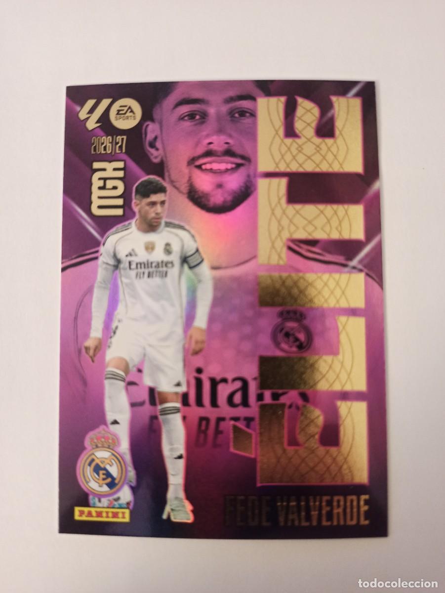 Football Stickers: Fede Valverde 5 - R. Madrid - ELITE - MEGACRACKS 2026 2027 - 26 27 - MGK - PANINI