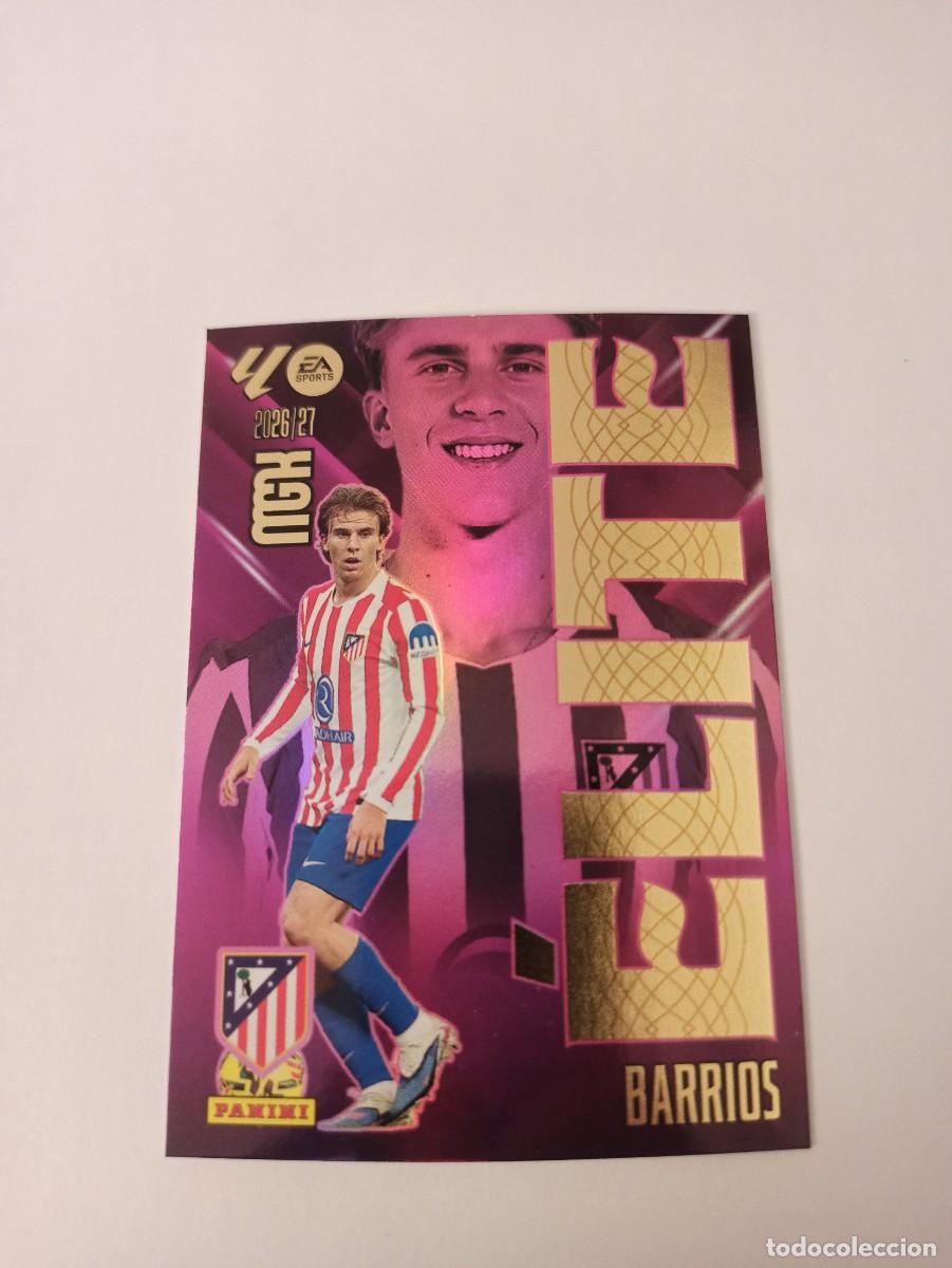 Football Stickers: Barrios 1 - At. Madrid - ELITE - MEGACRACKS 2026 2027 - 26 27 - MGK - PANINI