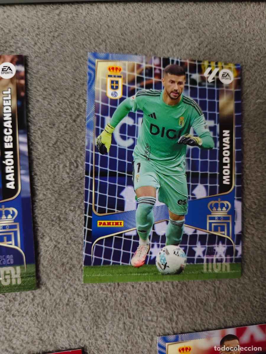 Cartes &agrave; collectionner de Football: 273 MEGACRACKS MGK 25 26 MOLDOVAN REAL OVIEDO BASE CARD LALIGA PANINI LA LIGA 2025 2026