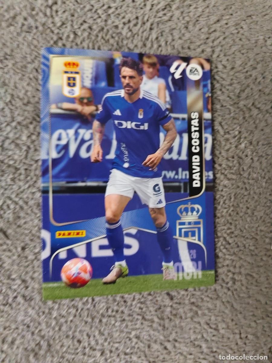 Cromos de f&uacute;tbol: 277 MEGACRACKS MGK 25 26 DAVID COSTAS REAL OVIEDO BASE CARD LALIGA PANINI LA LIGA 2025 2026