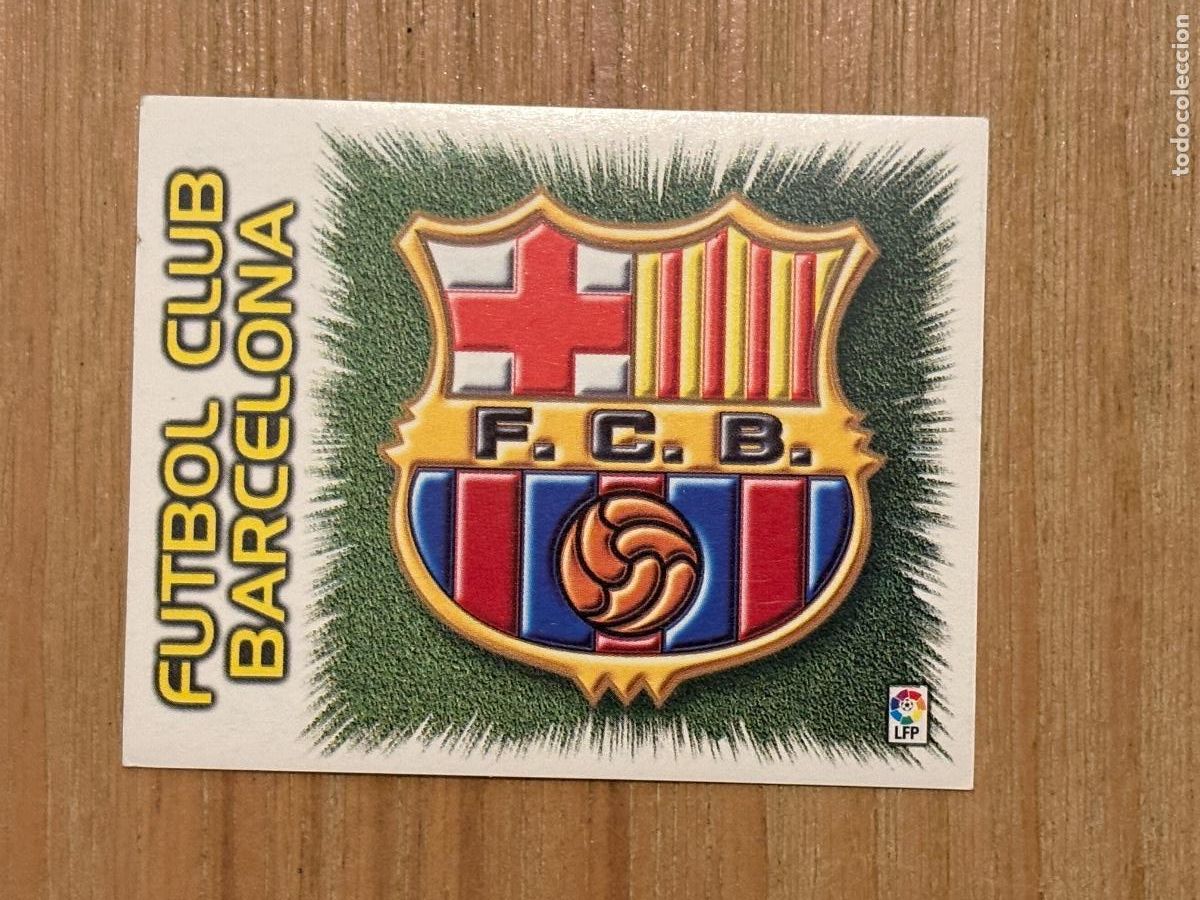 Cromos de f&uacute;tbol: 37. CROMO Barcelona ESCUDO Ediciones Este Liga 1999-00 99-00 1999-2000 SIN PEGAR