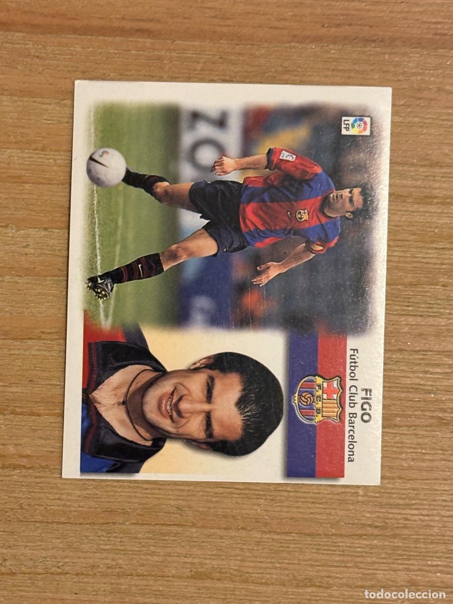 Cromos de f&uacute;tbol: 37. CROMO Barcelona FIGO Ediciones Este Liga 1999-00 99-00 1999-2000 SIN PEGAR