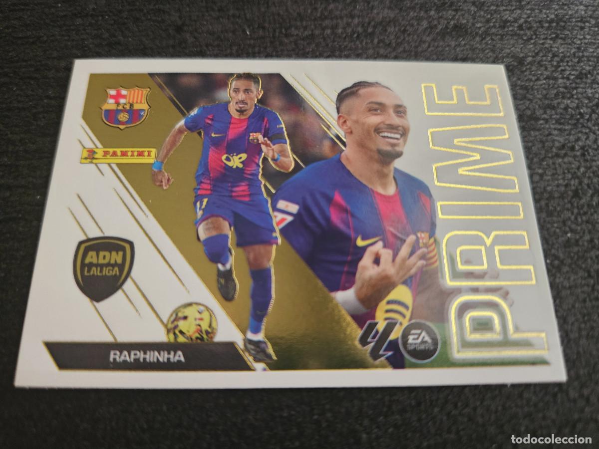 Cromos de f&uacute;tbol: LIGA ESTE 2026 2027 26 27 RAPHINHA BARCELONA ADN PRIME N&ordm; 13