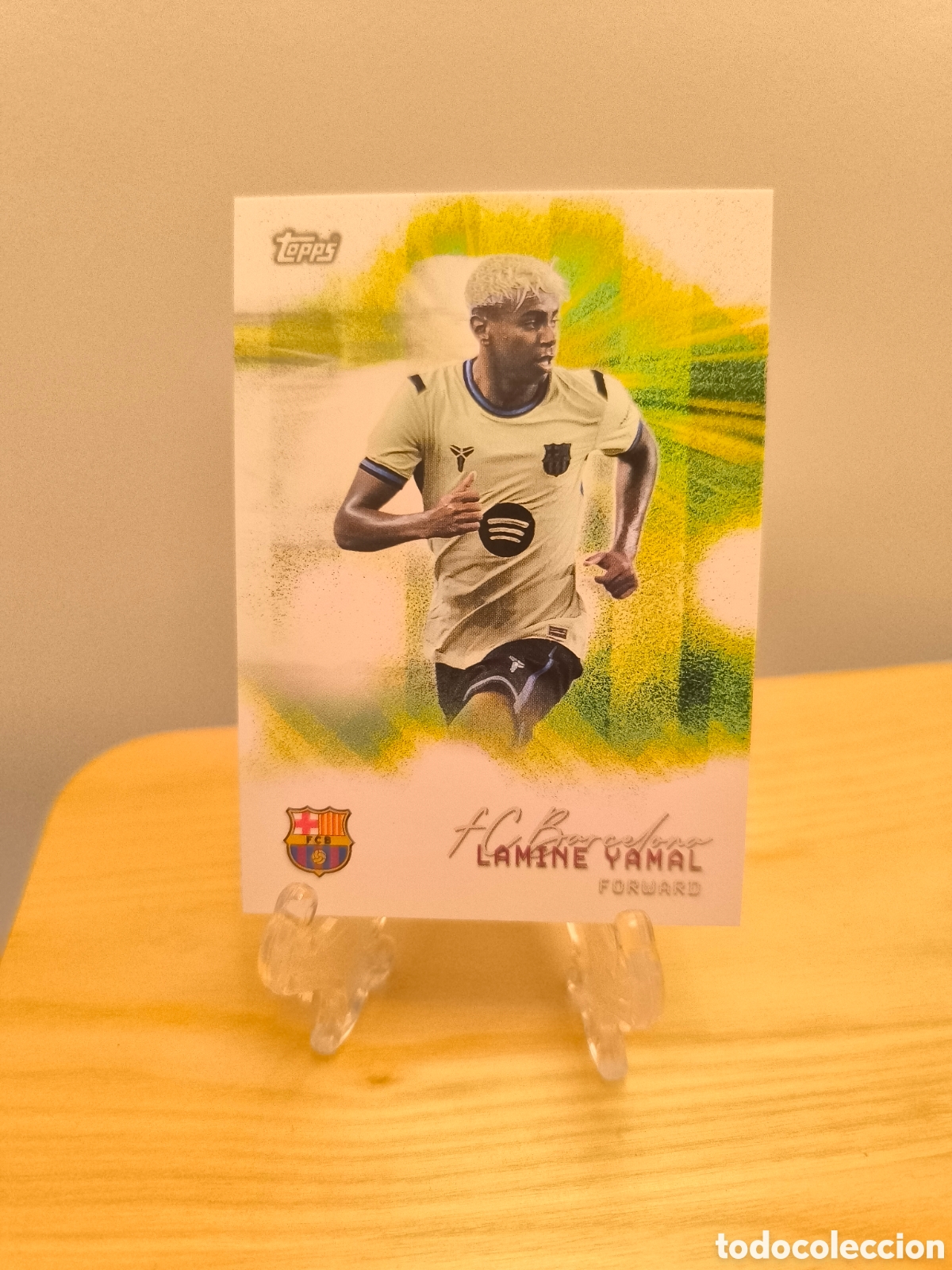 Cromos de f&uacute;tbol: Lamine Yamal Topps Barcelona 2025 n&deg;26