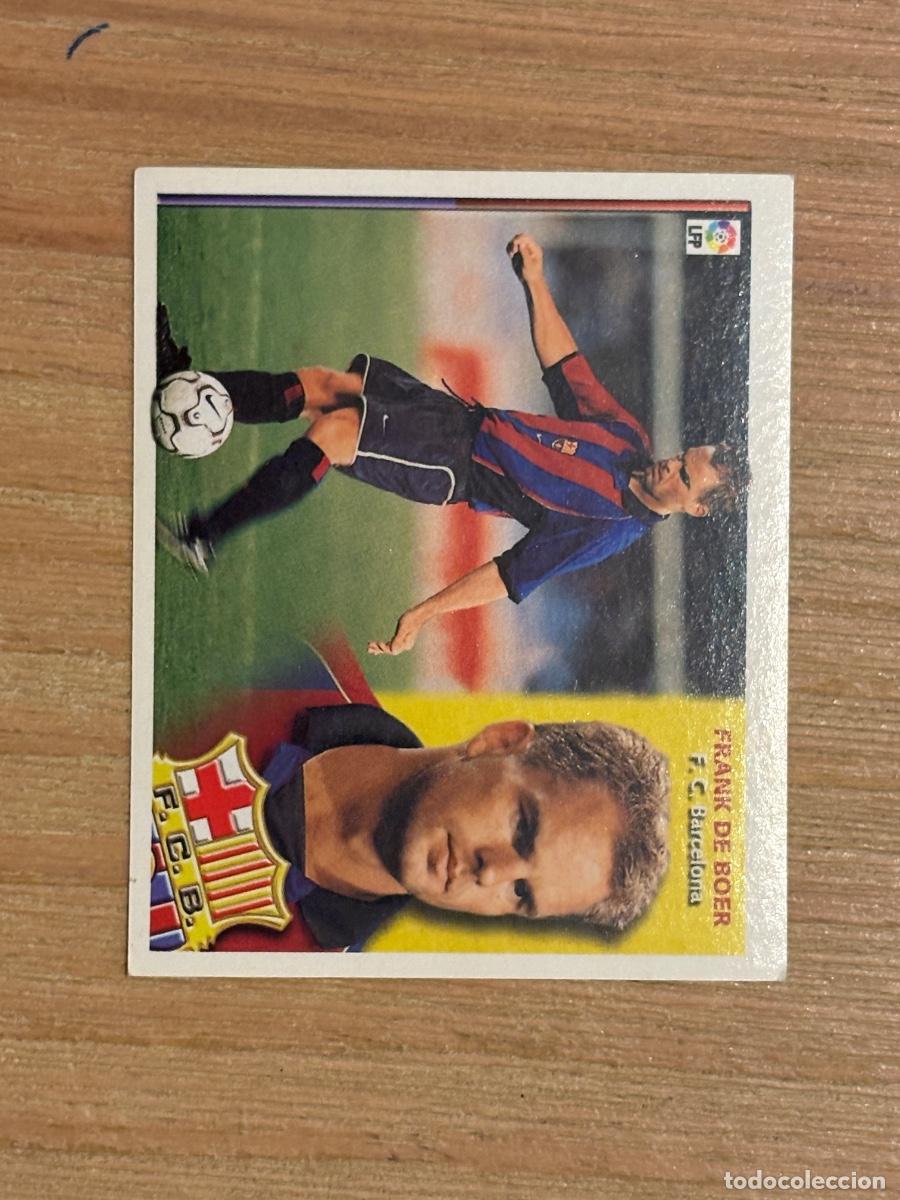 Cromos de f&uacute;tbol: 37. CROMO STICKER LIGA ESTE 02-03 2002-2003 FC BARCELONA FRANK DE BOER SIN PEGAR