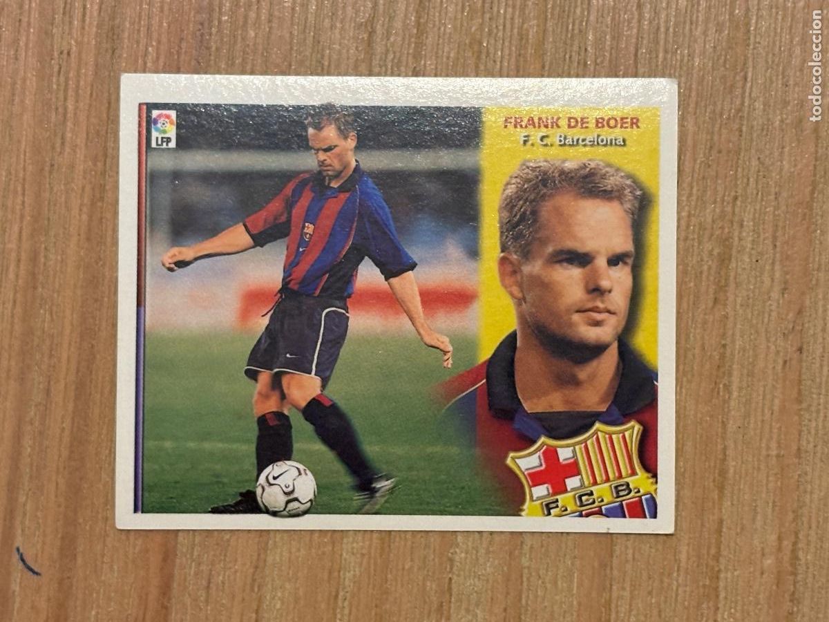 Cromos de f&uacute;tbol: 37. CROMO STICKER LIGA ESTE 02-03 2002-2003 FC BARCELONA FRANK DE BOER SIN PEGAR