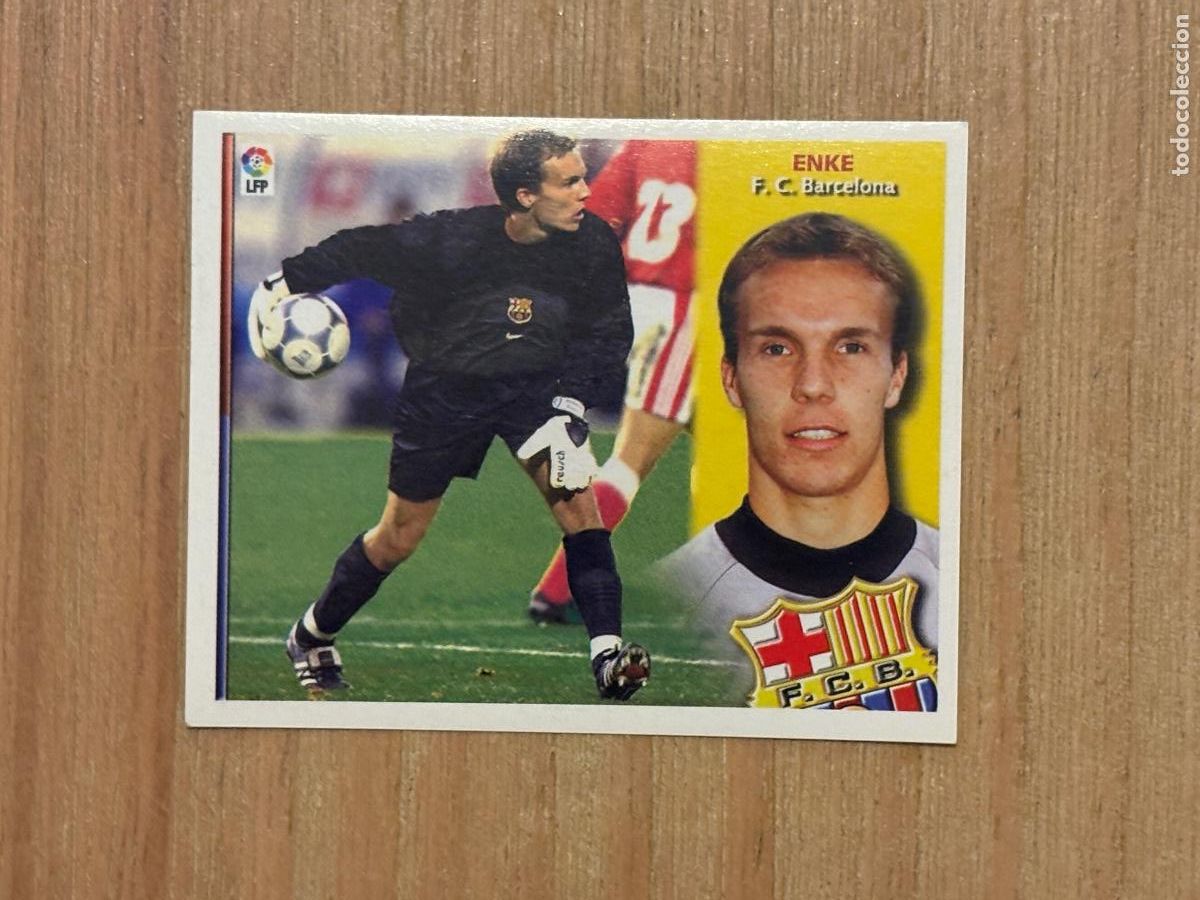 Cromos de f&uacute;tbol: 37. CROMO STICKER LIGA ESTE 02-03 2002-2003 FC BARCELONA ENKE SIN PEGAR