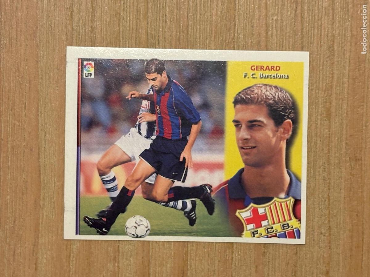 Cromos de f&uacute;tbol: 37. CROMO STICKER LIGA ESTE 02-03 2002-2003 FC BARCELONA GERARD SIN PEGAR